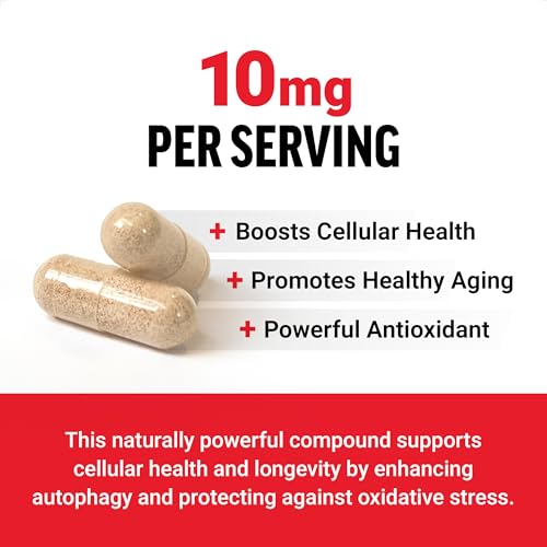 Spermidine Supplements for Healthy Aging, Vegan, Non-GMO